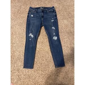 Old Navy Rockstar Super Skinny Jeans Mid-Rise 14